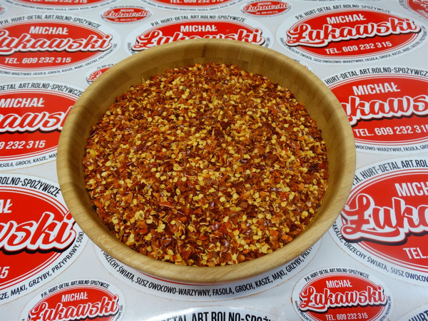 Chilli grys z pestkami 1 kg - płatki chili