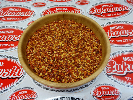 Chilli grys z pestkami 500g - płatki chili