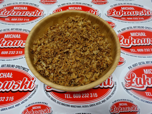Cebula smażona (prażona) 9 sztuk x 150g