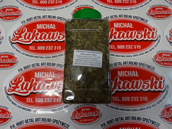 Czosnek niedźwiedzi suszony 200g