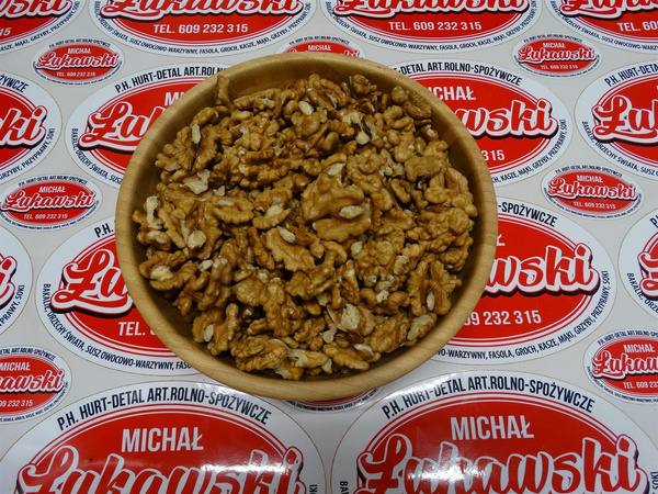 Orzechy włoskie łuskane extra 500g, powyżej 80% połówek