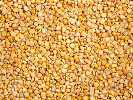 Groch łuskany 500g - łuszczony, żółty, połówki