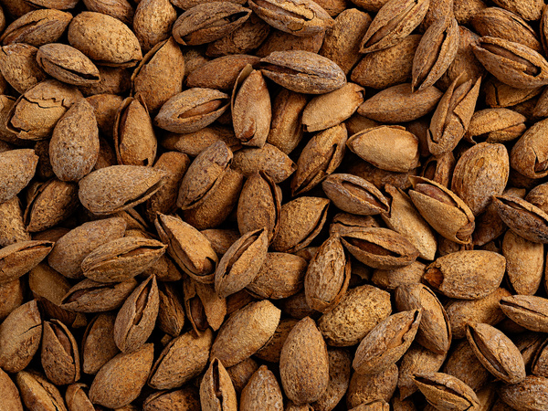 Migdały prażone solone w łupinie 200g