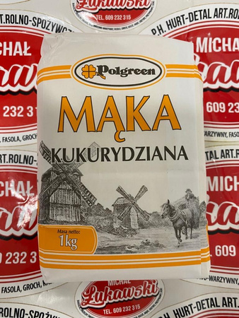 Mąka kukurydziana 1 kg, mąka z kukurydzy