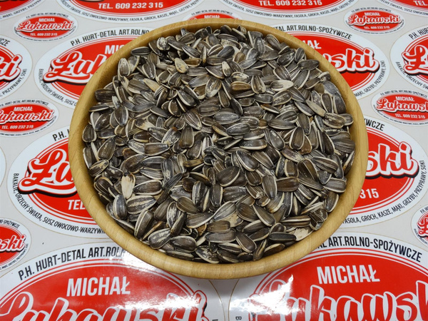Słonecznik pasiak 5 kg, słonecznik paskowany w łupinie
