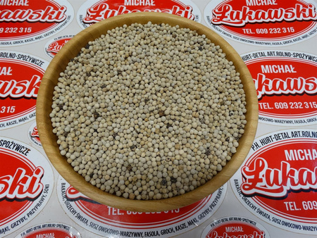 Pieprz biały ziarno 100g