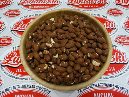 Migdały prażone 1 kg, prażone orzechy migdałowca 