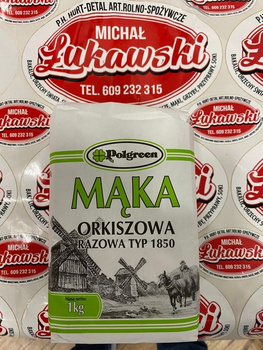 Mąka orkiszowa typ 1850 1 kg - graham