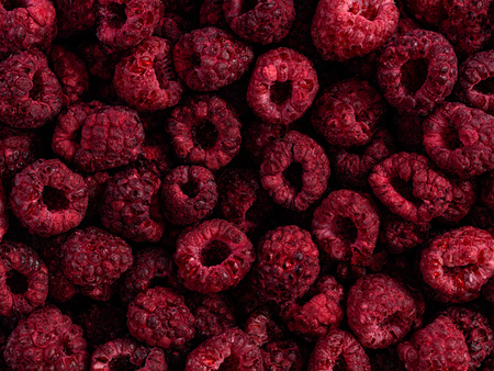 Malina liofilizowana 1 kg, całe owoce - duże opakowanie